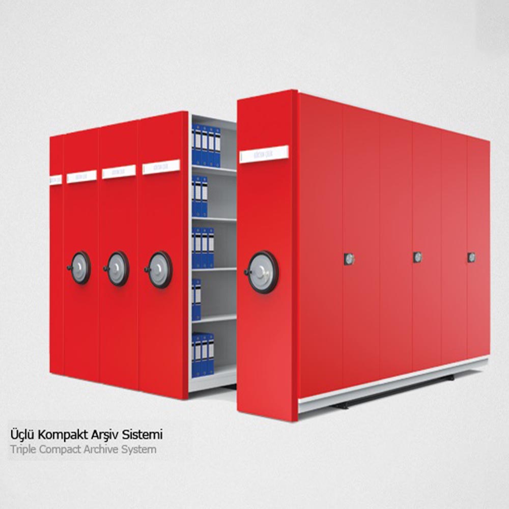 ÜÇLÜ COMPACT ARŞİV SİSTEMİ